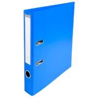 Exacompta PremTouch Ordner A4 50 mm Blau 2 Ringe 53542E Pappkarton, PVC (Polyvinylchlorid) Hochformat 10 Stück