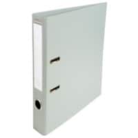 Exacompta PremTouch Ordner A4 50 mm Grau 2 Ringe 53540E Pappkarton, PVC (Polyvinylchlorid) Hochformat 10 Stück