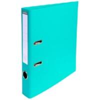 Exacompta PremTouch Ordner A4 50 mm Hellgrün 2 Ringe 53503E Pappkarton, PVC (Polyvinylchlorid) Hochformat 10 Stück