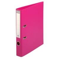Exacompta PremTouch Ordner A4 50 mm Himbeere 2 Ringe 53559E Pappkarton, PVC (Polyvinylchlorid) Hochformat 10 Stück