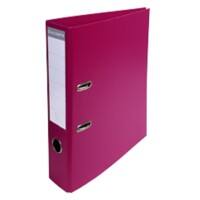 Exacompta Prem Touch Ordner A4 70 mm Fuchsia 2 Ringe 53747E Pappkarton, PP (Polypropylen) Hochformat 10 Stück