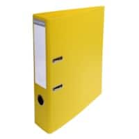 Exacompta PremTouch Ordner A4 70 mm Gelb 2 Ringe 53749E Pappkarton, PVC (Polyvinylchlorid) Hochformat 10 Stück