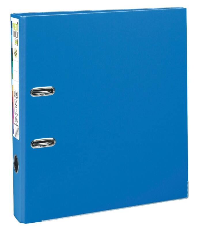 Exacompta Prem Touch Ordner Schmal A4 50 mm Blau 2 Ringe 53142E Kunststoff Hochformat 10 Stück