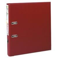 Exacompta PremTouch Ordner A4 Maxi 50 mm Burgunder 2 Ringe 53104E Pappkarton, PP (Polypropylen) Hochformat 10 Stück