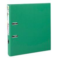 Exacompta PremTouch Ordner A4 Maxi 50 mm Grün 2 Ringe 53143E Pappkarton, PP (Polypropylen) Hochformat 10 Stück