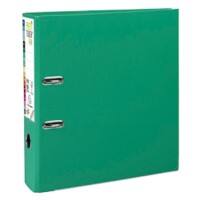 Exacompta PremTouch Ordner A4 Maxi 80 mm Grün 2 Ringe 53343E Pappkarton, PP (Polypropylen) Hochformat 10 Stück