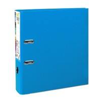 Exacompta PremTouch Ordner A4 Maxi 80 mm Hellblau 2 Ringe 53302E Pappkarton, PP (Polypropylen) Hochformat 10 Stück