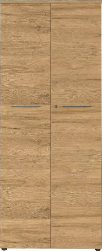 GERMANIA Schrank 4237-564AT Graphit, Eiche 800 x 400 x 1.970 mm