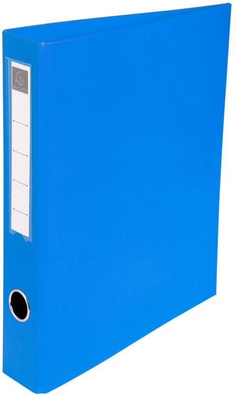 Exacompta Ringbuch 4 Ringe Kaschierter Karton PVC/PU A4 Maxi Farbig sortiert 15 Stück