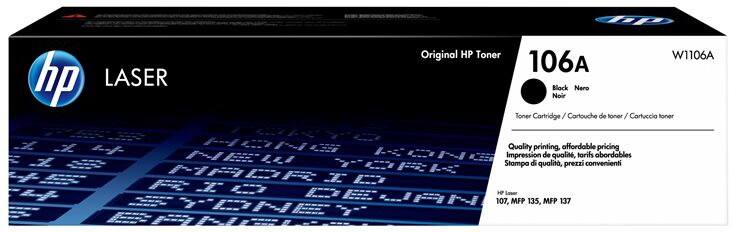 HP 106A Original Tonerkartusche W1106A Schwarz