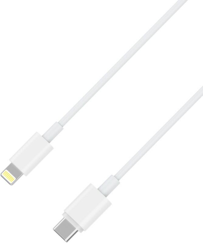 XLAYER 216634 1 x USB C Stecker auf 1 x USB Stecker Ladekabel 1 m Weiß