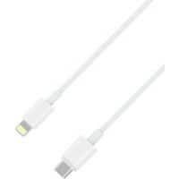 XLAYER 216634 1 x USB C Stecker auf 1 x USB Stecker Ladekabel 1 m Weiß