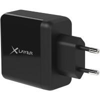 XLayer Ladegerät 217074 Schwarz