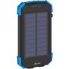 XLayer Powerbank Plus Solar 10.000 mAh Schwarz, Blau
