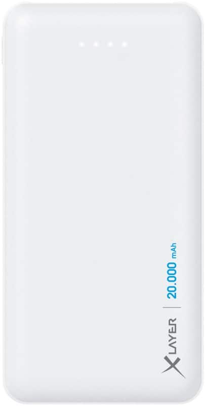 XLayer Powerbank Micro 20000mAh Weiß