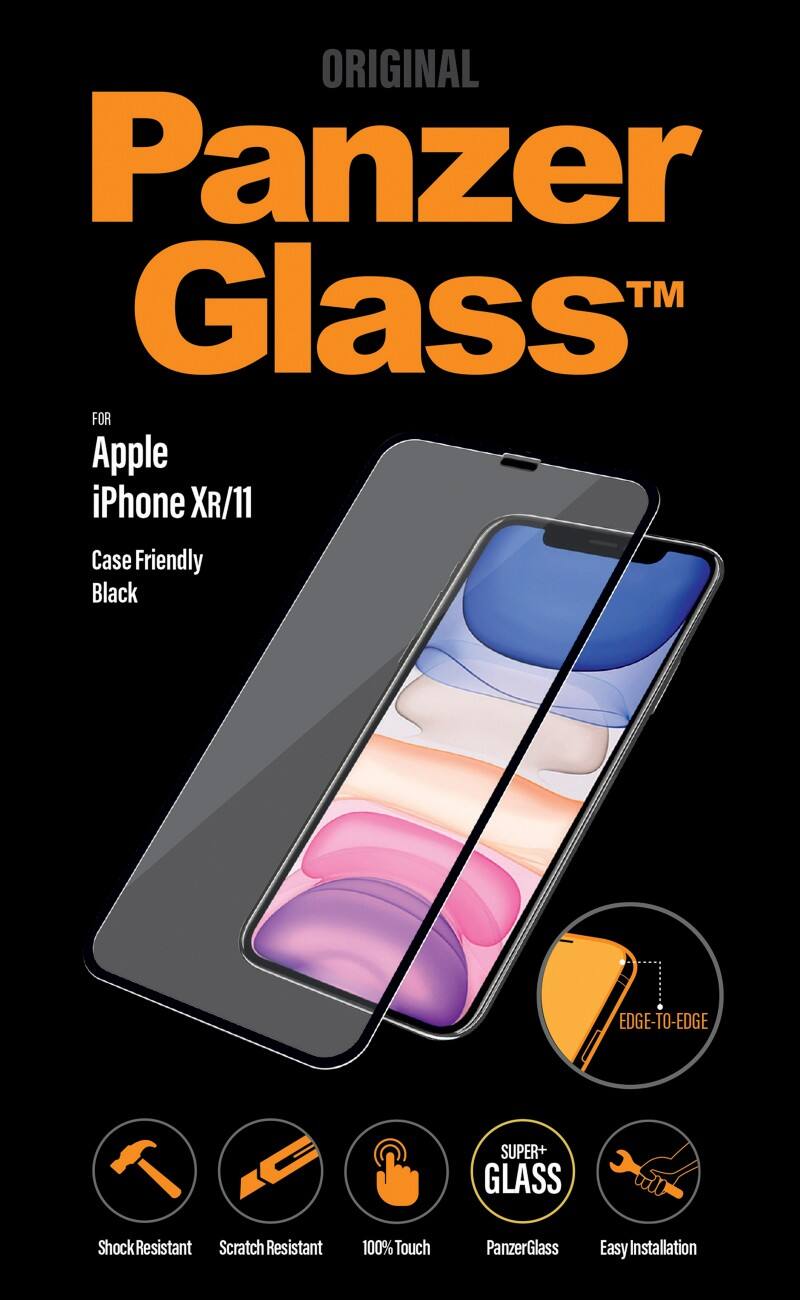 PanzerGlass Bildschirmschutz für iPhone XR/11 Case-Friendly Transparent