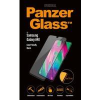 PanzerGlass Bildschirmschutz Samsung Galaxy A40 Kristallklar, Schwarz