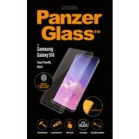 PanzerGlass Bildschirmschutz Samsung Galaxy S10 Kristallklar, Schwarz