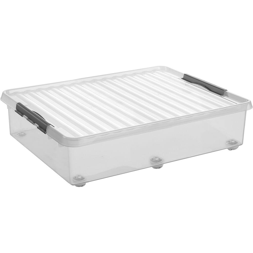 Helit Aufbewahrungsbox H6163102 60 L Transparent Polypropylen 80 x 50 x 20 cm 6 Stück