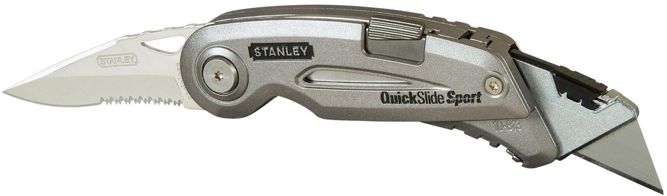 Stanley Quickslide II Klappmesser, Metall, Silber