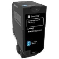 Lexmark Original Tonerkartusche 74C2HCE Cyan