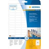 HERMA Power Etiketten 10917 DIN A4 Weiß Rechteckig 37 x 13 mm 25 Blatt à 85 Etiketten