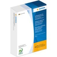 HERMA Selbstklebende Etiketten 3032 Leuchtrot Rechteckig 34 x 53 mm 335 Blatt à 9 Etiketten