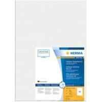 HERMA Wassserfeste Etiketten 9544 Weiß DIN A3 297 x 420 mm 40 Blatt à 1 Etiketten