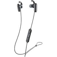 Skullcandy Kabellose Ohrhörer Method mit Nackenbügel Bluetooth Geräuschunterdrückung mit Mikrofon Grau