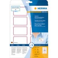 HERMA Laser Namensschild 4405 Selbstklebend Weiß 80 x 50 mm 20 Blatt à 10 Etiketten