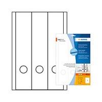 HERMA Ordneretiketten 4831 Weiß 61 x 297 mm 25 Blatt à 3 Etiketten
