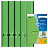 HERMA Ordneretiketten 5134 Grün 38 x 297 mm 20 Blatt à 5 Etiketten