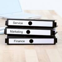 HERMA Ordneretiketten 5165 Weiß DIN A$ 34 x 297 mm 25 Blatt à 5 Etiketten