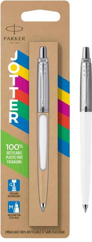 Parker Jotter Kugelschreiber Mittel Blau 0.5 mm Nachfüllbar