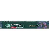 Starbucks by Nespresso Espresso Roast Entkoffeiniert Kaffeekapseln Espresso Intensität 11 Stark 10 Stück à 57 g