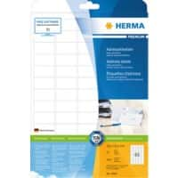 HERMA Adressetiketten 4504 Weiß Rechteckig 38,1 x 21,2 mm 25 Blatt à 65 Etiketten