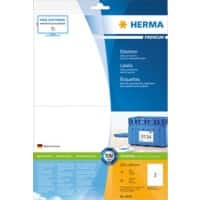 HERMA Multifunktionsetiketten 8636 Weiß Rechteckig 210 x 148 mm 10 Blatt à 2 Etiketten