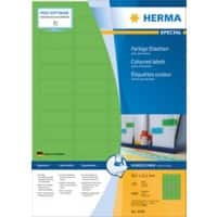 HERMA Farbige Etiketten 4549 Grün Rechteckig 45 x 21 mm 100 Blatt à 48 Etikett