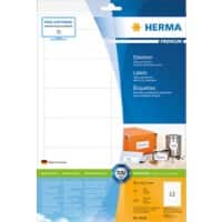 HERMA Adressetiketten 8628 Weiß Rechteckig 97 x 42,3 mm 10 Blatt à 12 Etiketten