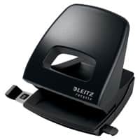 Leitz NeXXt Recycle Locher 5003 2-fach CO2 Neutral 45% Recycelter Kunststoff 30 Blatt Schwarz