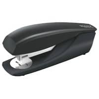 Leitz NeXXt Recycle Heftgerät 5604 CO2 Neutral Halber Streifen Schwarz 30 Blatt 24/6, 26/6 94% Recycelter Kunststoff