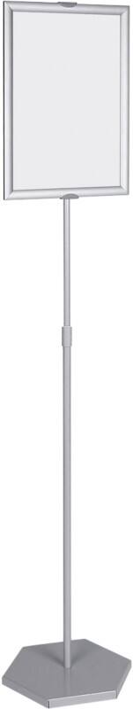 Bi-Office Infoständer A4 Aluminium Silber SUP0302