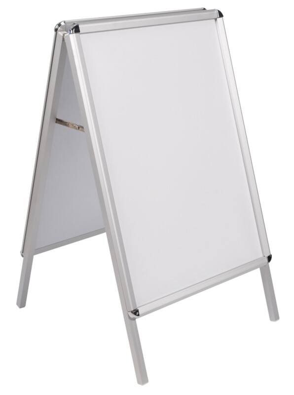 Bi-Office Kundenstopper Freistehend A0 Aluminium Weiß DKT70303032