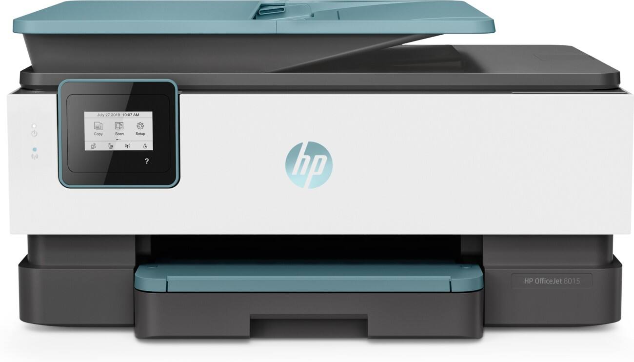 HP OfficeJet 8015 Farb Tintenstrahl Multifunktionsdrucker DIN A4 Oasis 4KJ69B#BHC