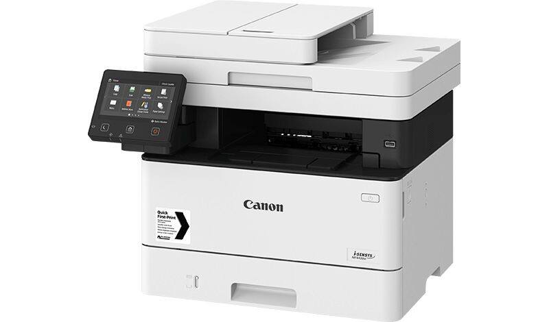 Canon i-SENSYS MF443dw Mono Laser Multifunktionsdrucker DIN A4 Schwarz, Weiß 3514C008
