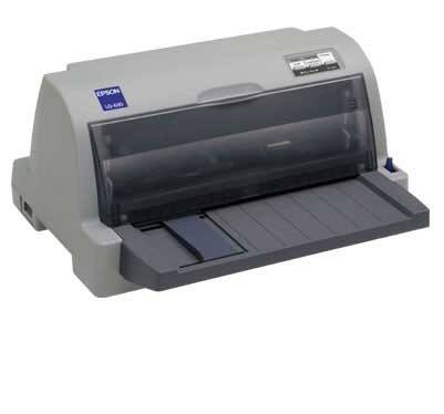 Epson LQ LQ-630 Mono Nadeldruck Dot-Matrix Drucker DIN A4 Grau C11C480019