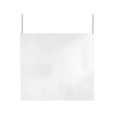 Schutzscheibe für Deckenaufhängung Plexiglas Transparent 1000 x 1000 mm