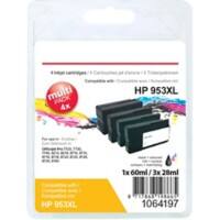 Viking 953XL Kompatibel HP Tintenpatrone 3HZ52AE Schwarz, Cyan, Magenta, Gelb Multipack 4 Stück