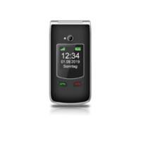Bea-Fon Flip top SL595plus 3 Megapixel 6,1 cm (2,4 Zoll) MiniSIM Mobiltelefon Schwarz, Silber