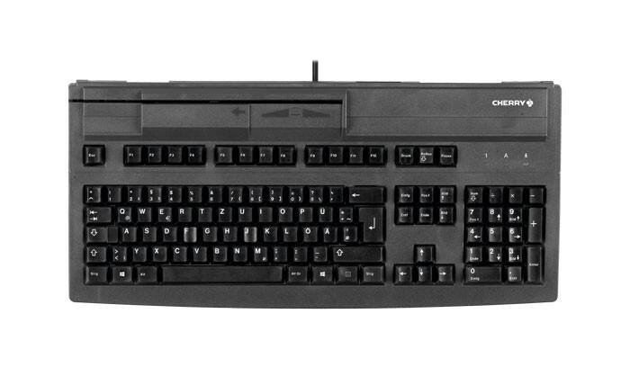 CHERRY Tastatur MX V2 G80-8000 G80-8000LUVDE-2 Verkabelt Schwarz QWERTZ (DE)
